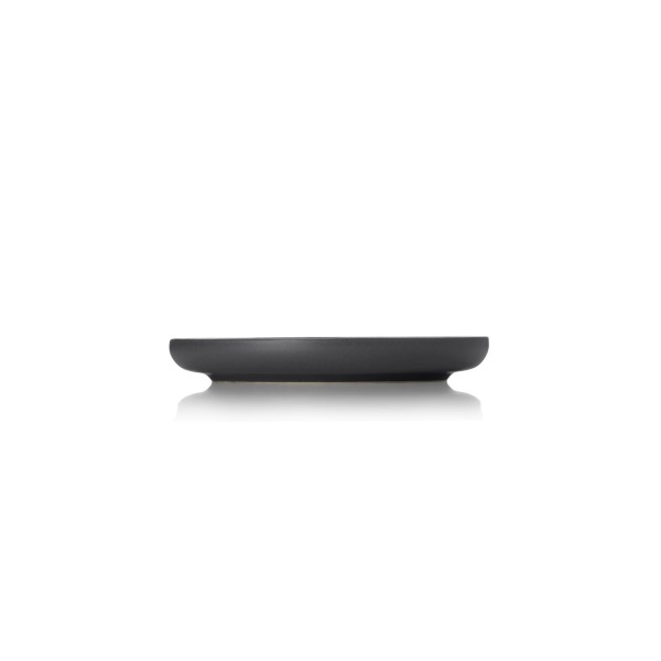 Assiette plate en grès - Ø 17,5 cm - Série One Midnight (lot de 6)