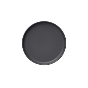 Assiette plate en grès - Ø 17,5 cm - Série One Midnight (lot de 6)