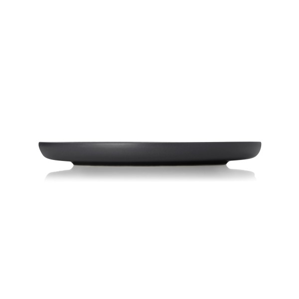 Assiette plate en grès - Ø 28 cm - Série One Midnight (lot de 6)