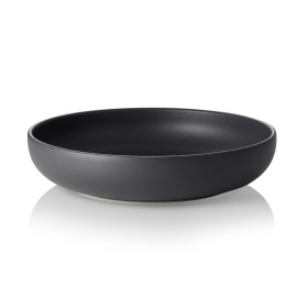 Assiette creuse en grès - Ø 22 cm - 800 ml - Série One Midnight (lot de 6)