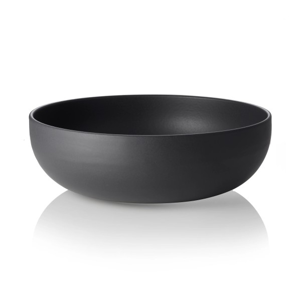 Assiette creuse en grès - Ø 26 cm - 2 L - Série One Midnight