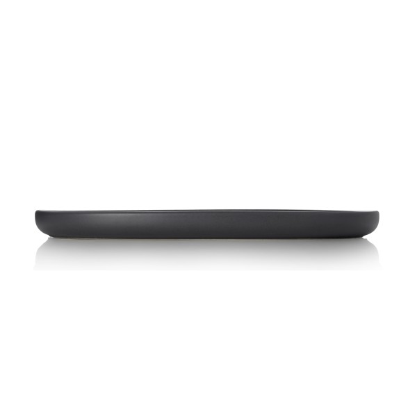 Assiette rectangulaire en grès - 33 x 23 cm - Série One Midnight (lot de 4)
