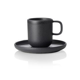 Tasse à espresso et soucoupe série One Midnight - lot de 6