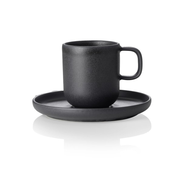 Tasse à espresso et soucoupe série One Midnight - lot de 6