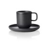 Tasse à espresso et soucoupe série One Midnight - lot de 6