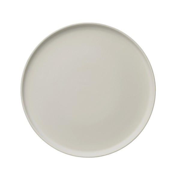 Assiette plate en grès - Ø 33 cm - Série One Light Rock (lot de 4)