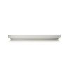 Assiette rectangulaire en grès - 33 x 23 cm - Série One Light Rock (lot de 4)