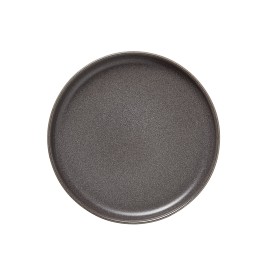 Assiette plate en grès - Ø 17,5 cm - Série One Stone Grey (lot de 6)