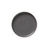 Assiette plate en grès - Ø 22 cm - Série One Stone Grey (lot de 6)