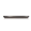 Assiette rectangulaire en grès - 33 x 23 cm - Série One Stone Grey (lot de 4)