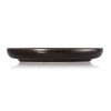 Assiette plate en grès - Ø 17,5 cm - Série One Metallic Brown (lot de 6)