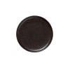 Assiette plate en grès - Ø 22 cm - Série One Metallic Brown (lot de 6)