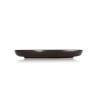 Assiette plate en grès - Ø 22 cm - Série One Metallic Brown (lot de 6)