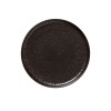 Assiette plate en grès - Ø 28 cm - Série One Metallic Brown (lot de 6)