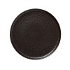 Assiette plate en grès - Ø 33 cm - Série One Metallic Brown (lot de 4)