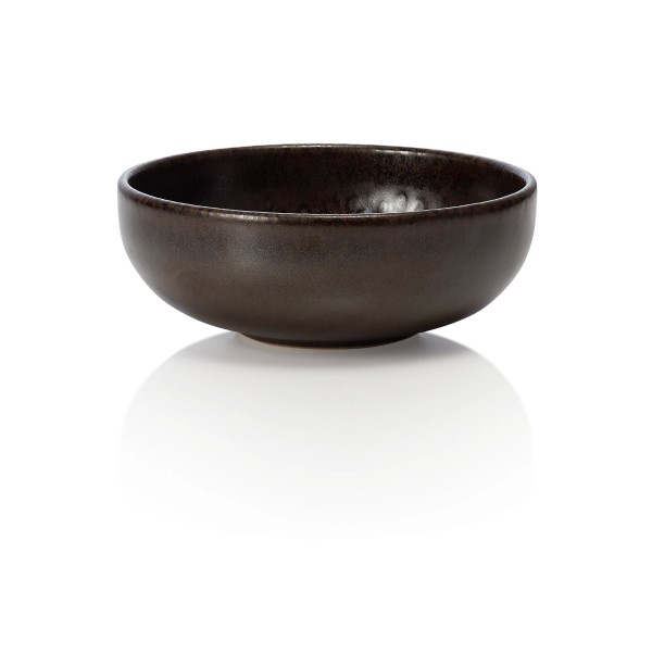 Bol en grès - Ø 12 cm - 200 ml - Série One Metallic Brown (lot de 6)