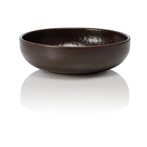 Bol en grès - Ø 16 cm - 400 ml - Série One Metallic Brown (lot de 6)
