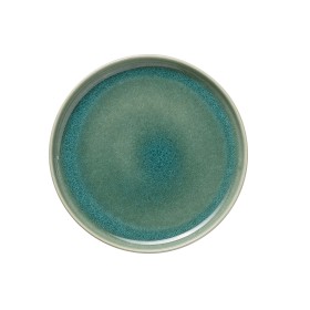 Assiette plate en grès - Ø 17,5 cm - Série One Myrtle Green (lot de 6)