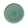 Assiette plate en grès - Ø 33 cm - Série One Myrtle Green (lot de 4)