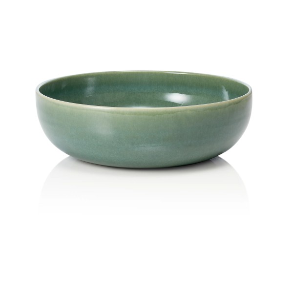 Assiette creuse en grès - Ø 26 cm - 2 L - Série One Light Rock (lot de 6)