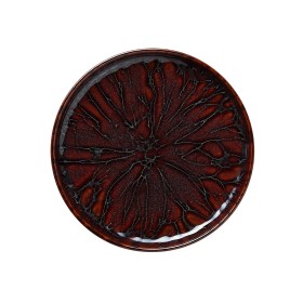 Assiette plate en grès - Ø 22 cm - Série One Amazonas (lot de 6)