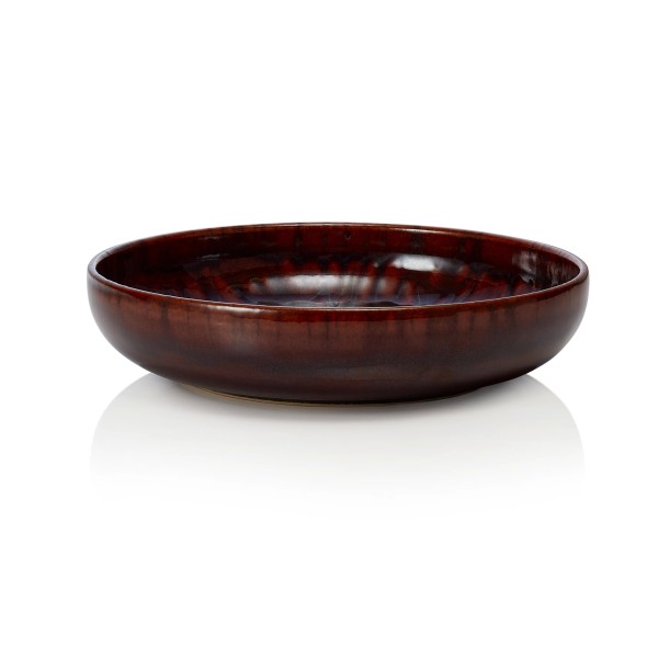 Assiette creuse en grès - Ø 22 cm - 800 ml - Série One Amazonas (lot de 6)