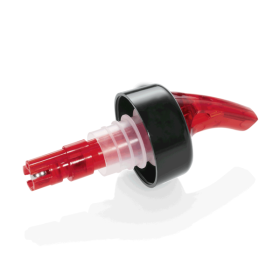 Bec doseur en plastique rouge - 20 ml
