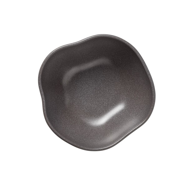 Bol en grès - Ø 16 cm - 500 ml - Série Organic Stone Grey (lot de 6)
