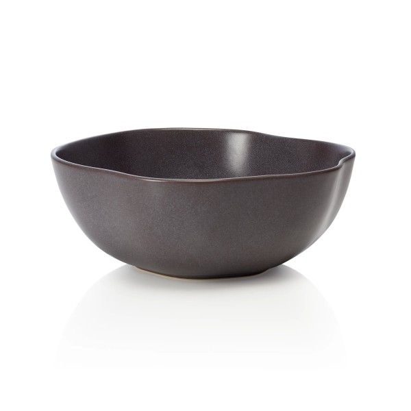 Saladier en grès - Ø 28 cm - 2 L - Série Organic Stone Grey