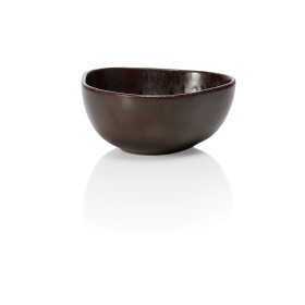 Bol en grès - Ø 11,5 cm - 200 ml - Série Organic Metallic Brown (lot de 6)