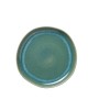 Assiette plate en grès - Ø 22 cm - Série Organic Myrtle Green (lot de 6)