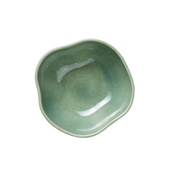 Bol en grès - Ø 16 cm - 500 ml - Série Organic Myrtle Green (lot de 6)