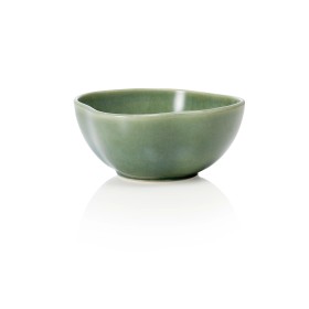Bol en grès - Ø 16 cm - 500 ml - Série Organic Myrtle Green (lot de 6)