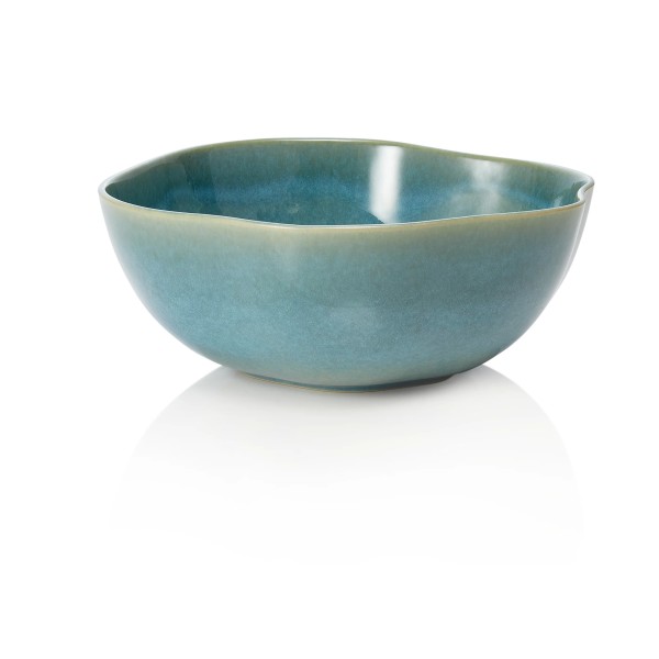 Saladier en grès - Ø 28 cm - 2 L - Série Organic Myrtle Green