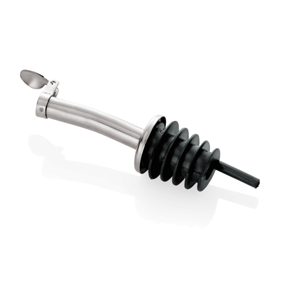 Bec verseur inox 18/8 avec clapet - 10 cm (lot de 5)