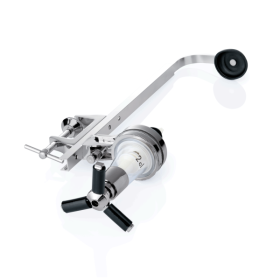 Support mural pour bouteilles avec doseur 2 cl - 24 à 34 cm