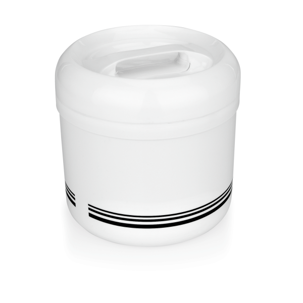 Seau à glace en polypropylène blanc - 4 L