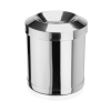Corbeille à papier inox ignifugée - Ø 24 - Hauteur 30 cm
