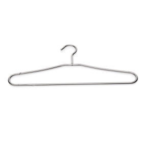 Cintre en acier chrome-nickel 42,5 cm - Barre d'entretoise (lot de 4)