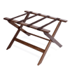 Porte-bagages en bois pliable - 67 x 55 x 41,5 cm