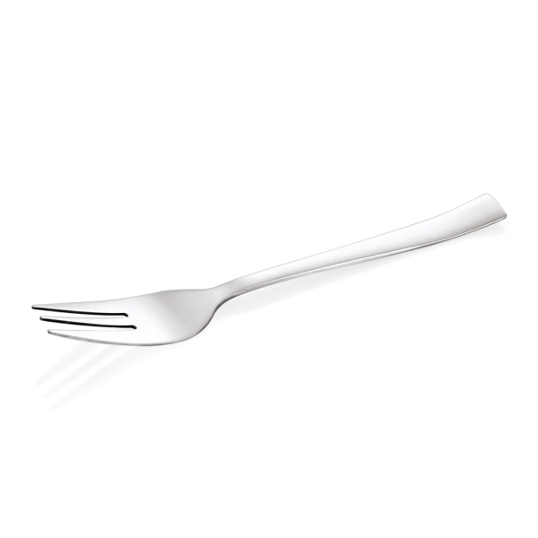 Fourchette à gâteau inox 18/0 - série Hamburg Eco (lot de 12)
