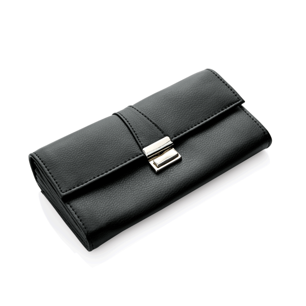 Portefeuille de serveur en  simili cuir - 18 x 10 cm