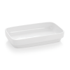 Bol rectangulaire en porcelaine - 17,5 x 10,5 x 3,5 cm - 230 ml (lot de 6)