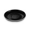 Soucoupe en porcelaine noire pour réf. 4998 018 (lot de 6)