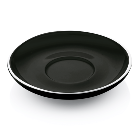 Soucoupe en porcelaine noire pour réf. 4998 020 et réf. 4998 028 (lot de 6)