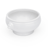 Bol tête de lion en porcelaine - Ø 15,5 cm - 450 ml (lot de 6)