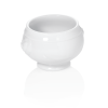 Bol tête de lion en porcelaine - Ø 13,5 cm - 0,5 L (lot de 6)