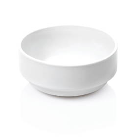 Bol en porcelaine bords droits - Ø 12 cm - 300 ml (lot de 6)