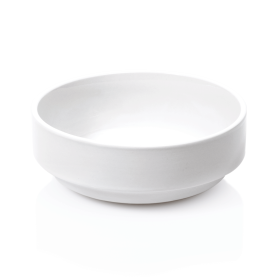 Bol en porcelaine bords droits - Ø 12 cm - 250 ml (lot de 6)