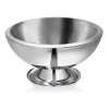 Seau à champagne sur pied inox chromé - 15 L